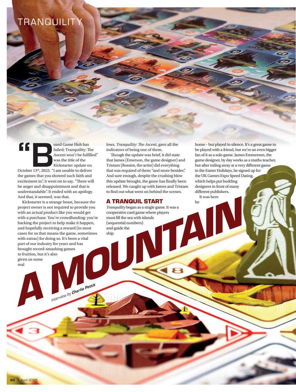 Tabletop Gaming Preview Pages