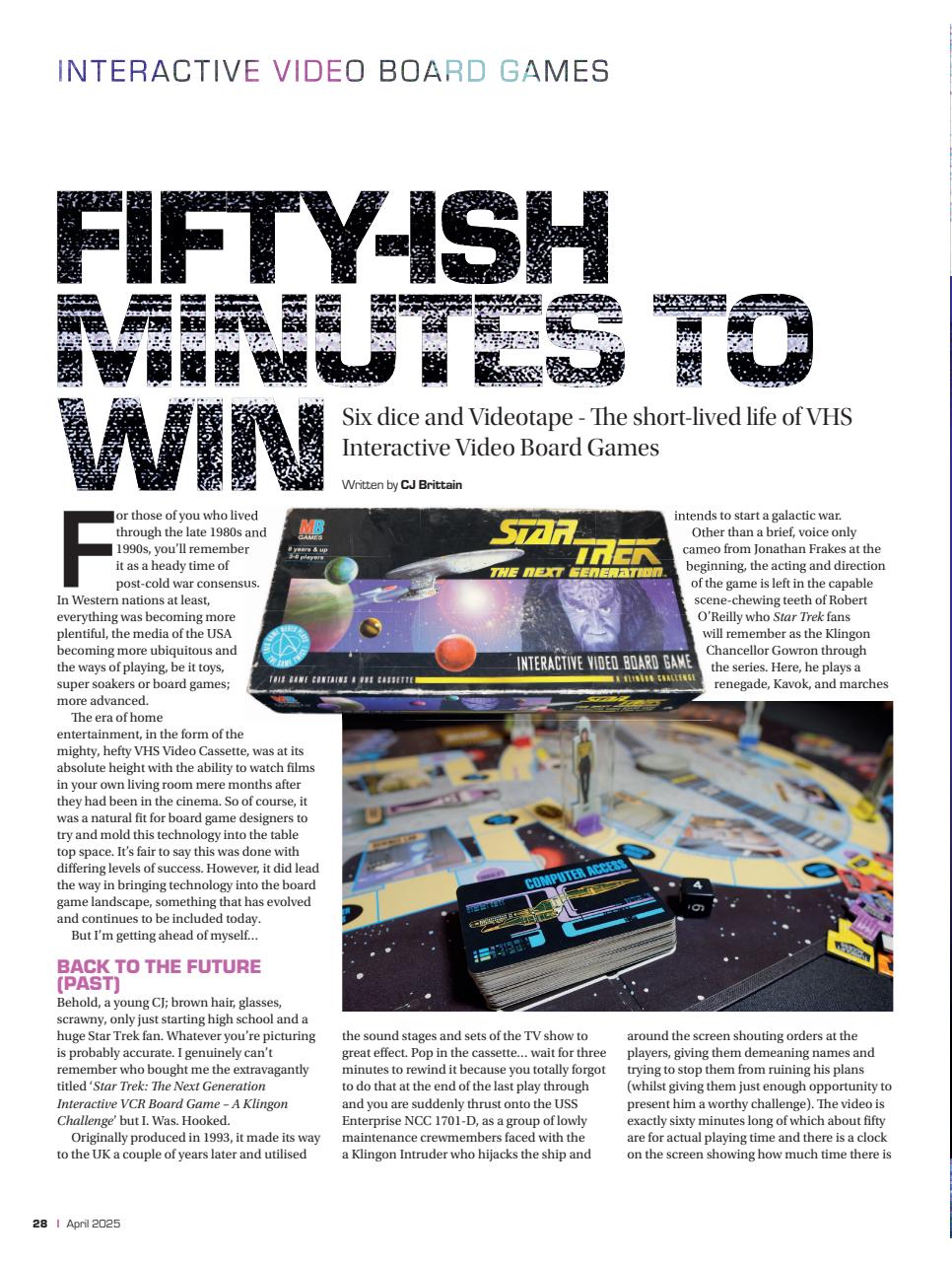 Tabletop Gaming Preview Pages