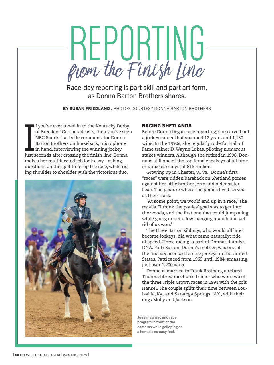 Horse Illustrated Magazine Preview Pages