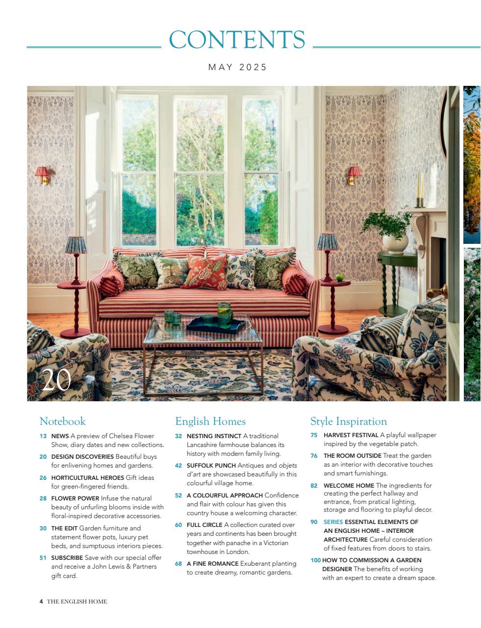 The English Home Preview Pages