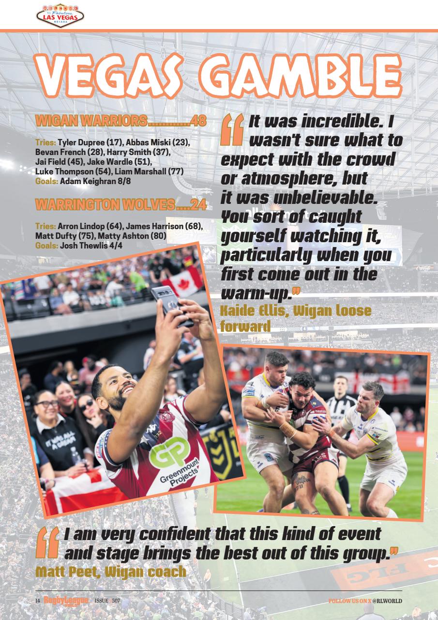 Rugby League World Preview Pages