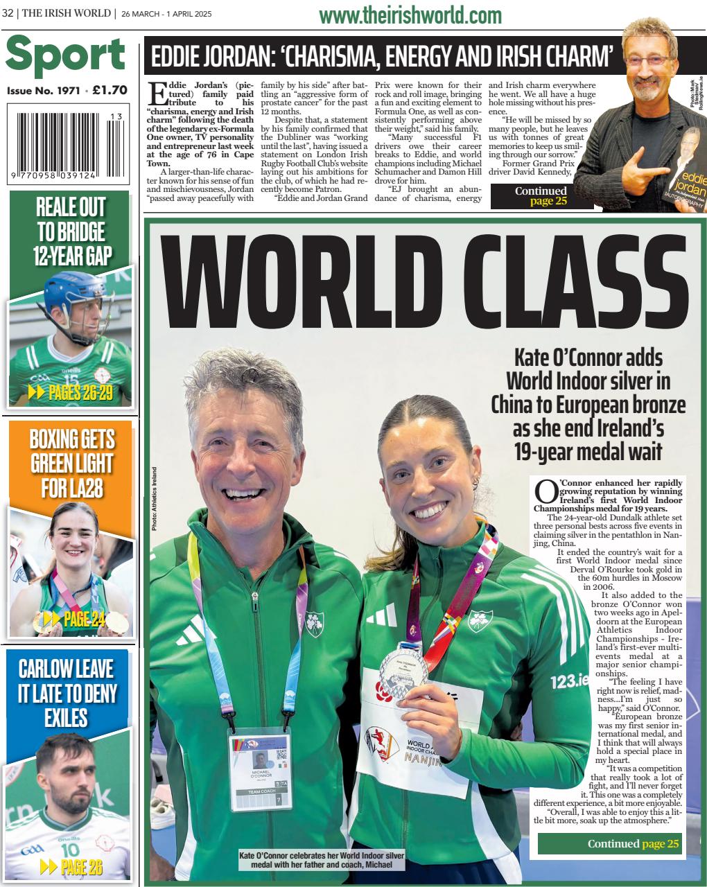 Irish World Preview Pages