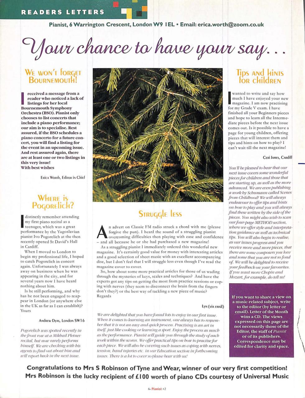 Pianist Preview Pages