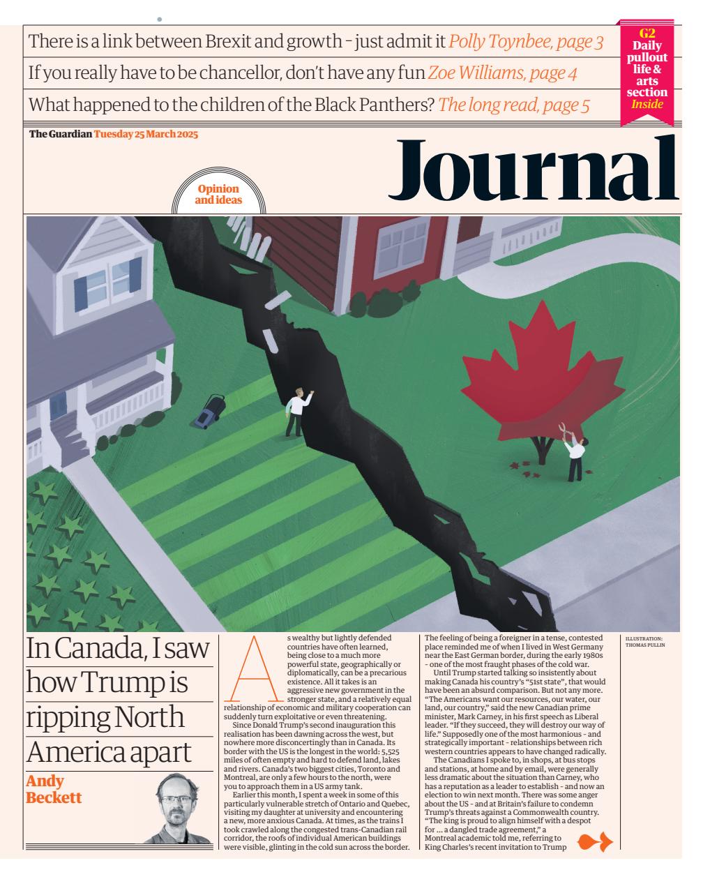 The Guardian Newspaper Preview Pages