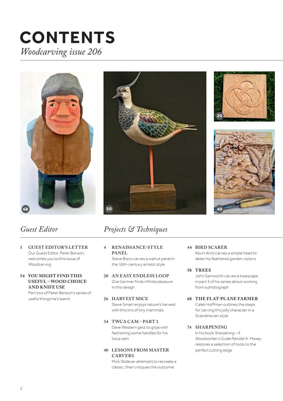 Woodcarving Preview Pages