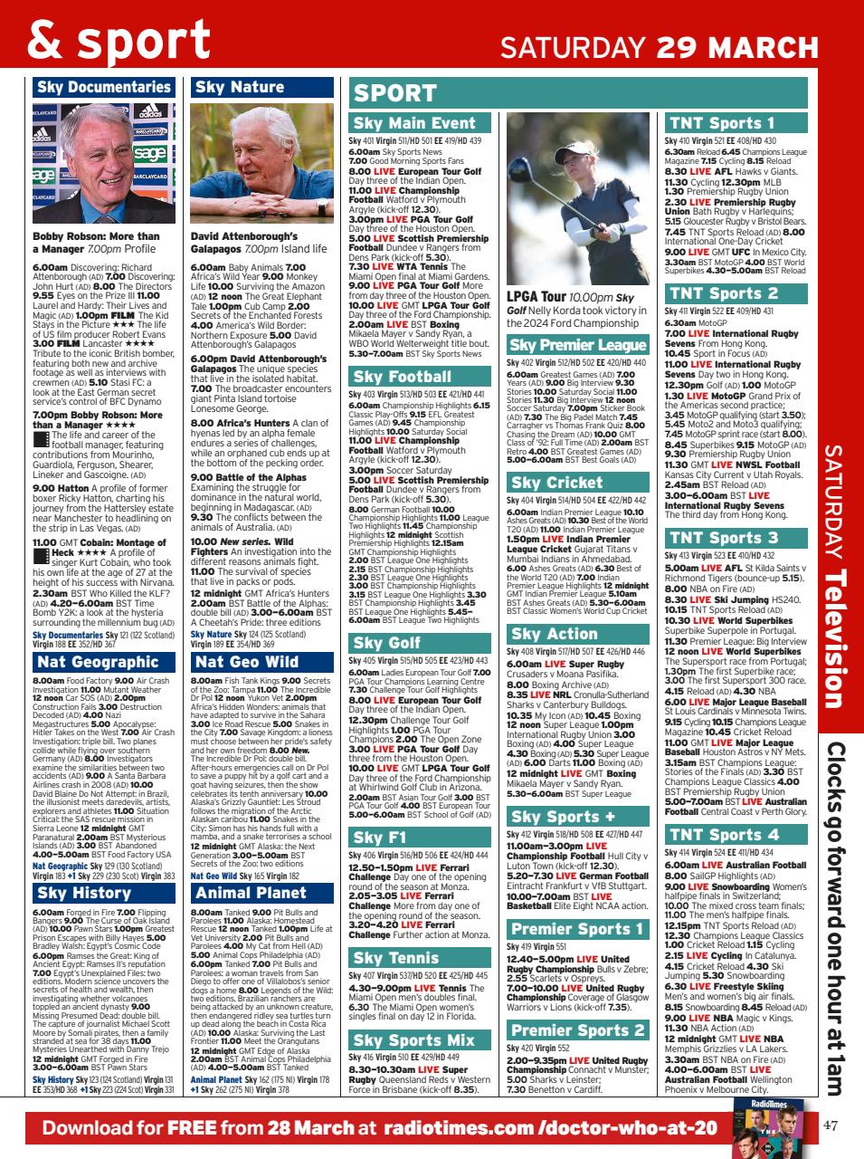 Radio Times Preview Pages