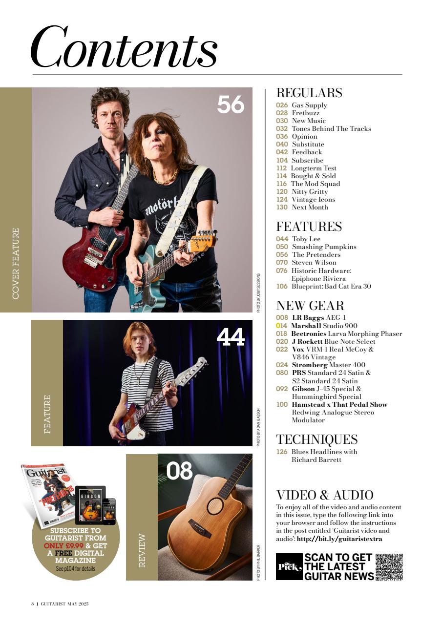 Guitarist Preview Pages