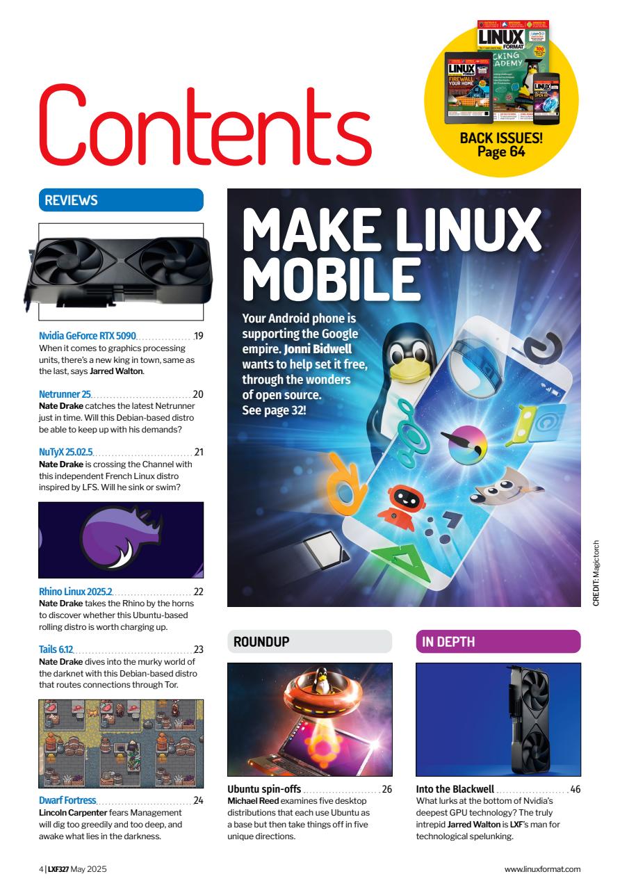 Linux Format Preview Pages