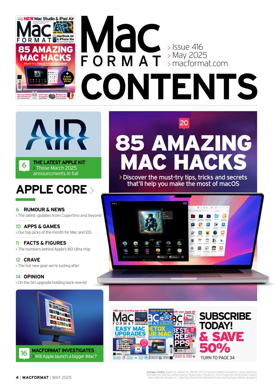 MacFormat Preview Pages