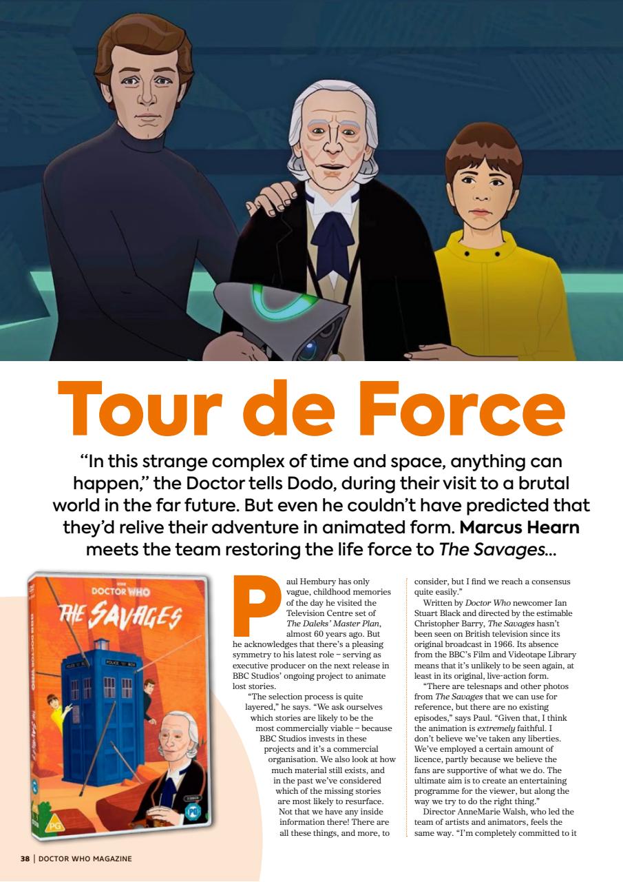 Doctor Who Magazine Preview Pages