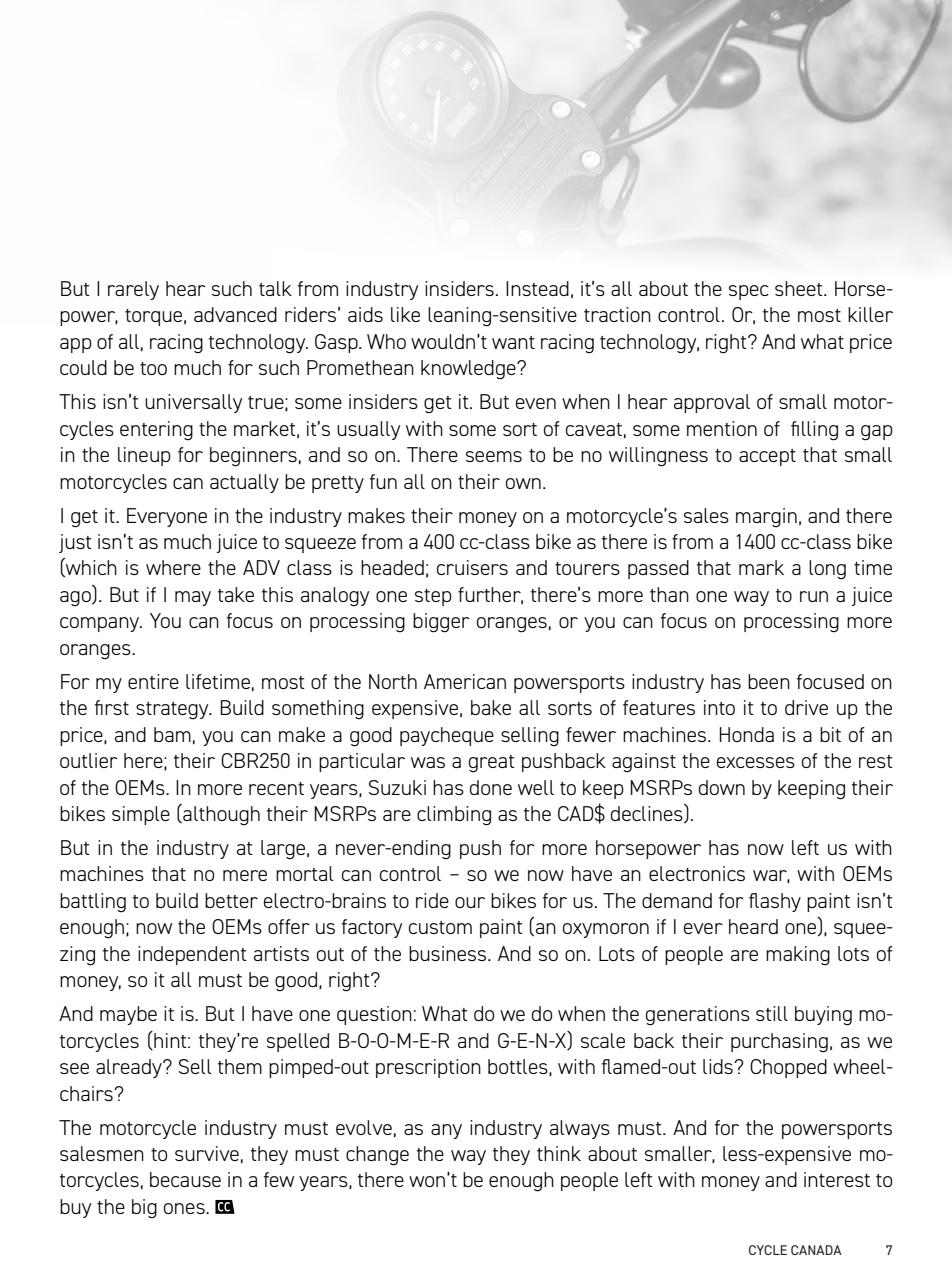 Cycle Canada Preview Pages