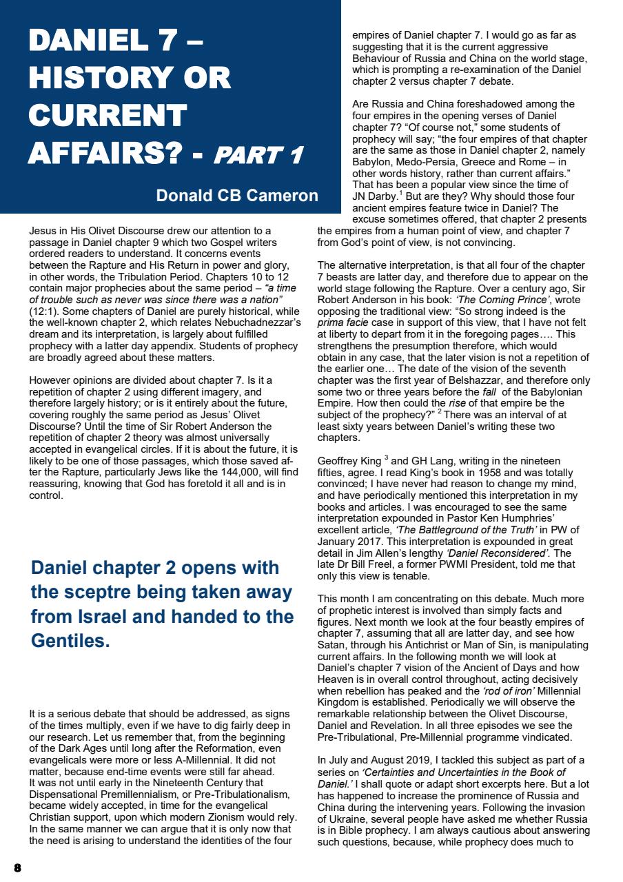 Prophetic Witness Preview Pages