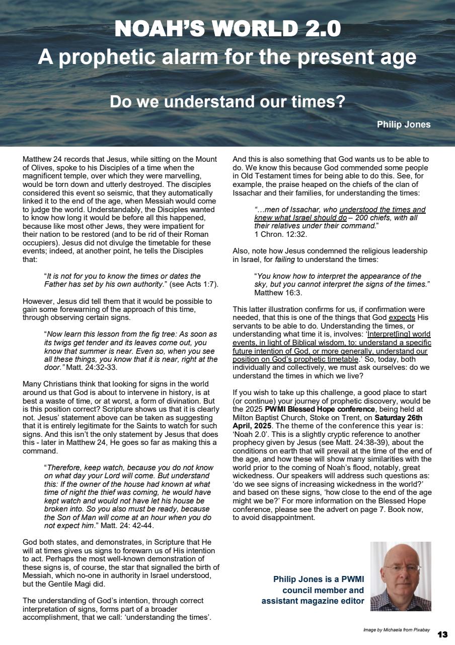 Prophetic Witness Preview Pages