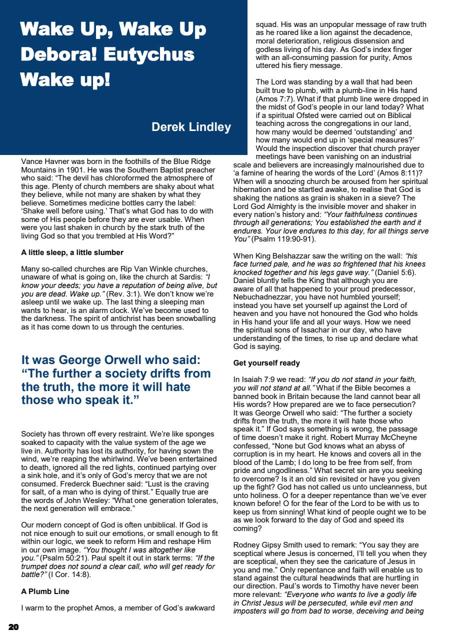 Prophetic Witness Preview Pages