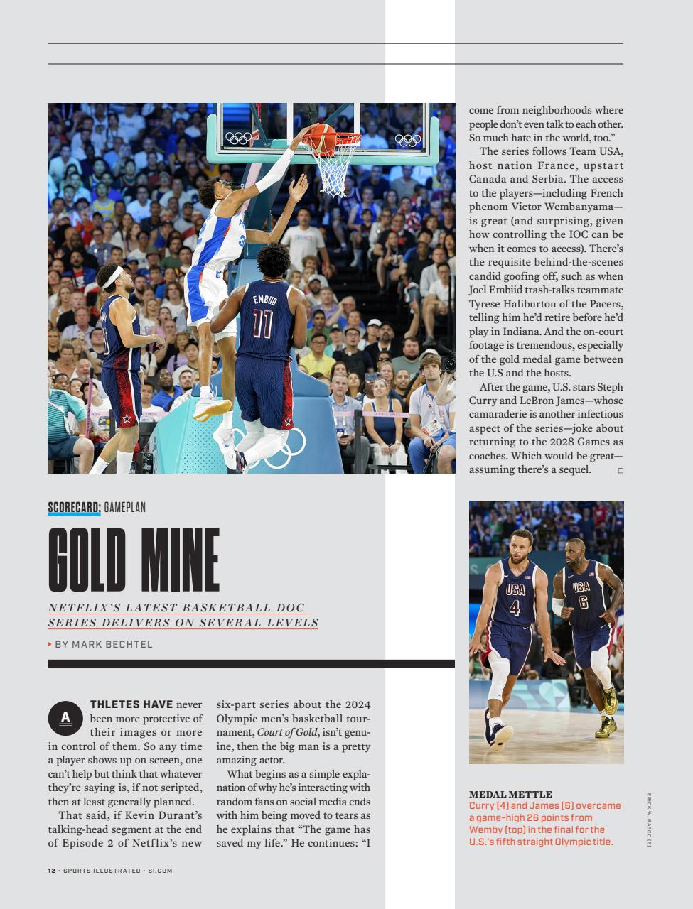 Sports Illustrated Preview Pages