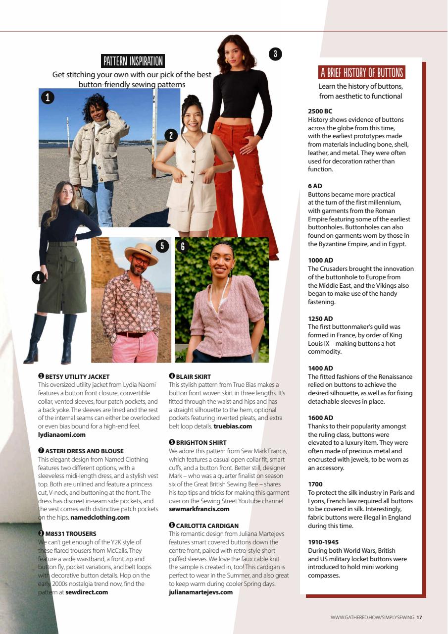 Simply Sewing Preview Pages