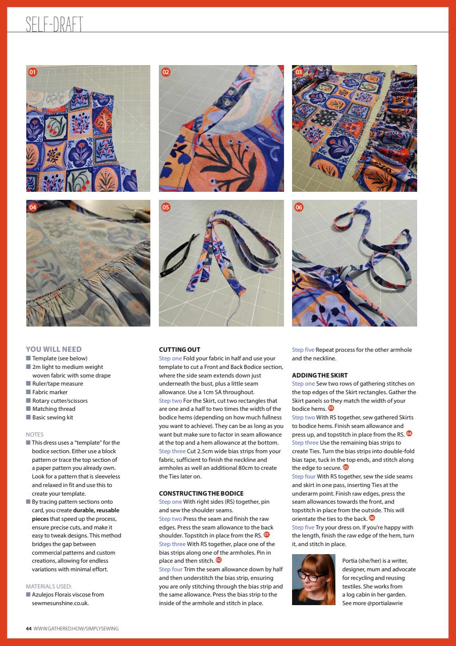 Simply Sewing Preview Pages