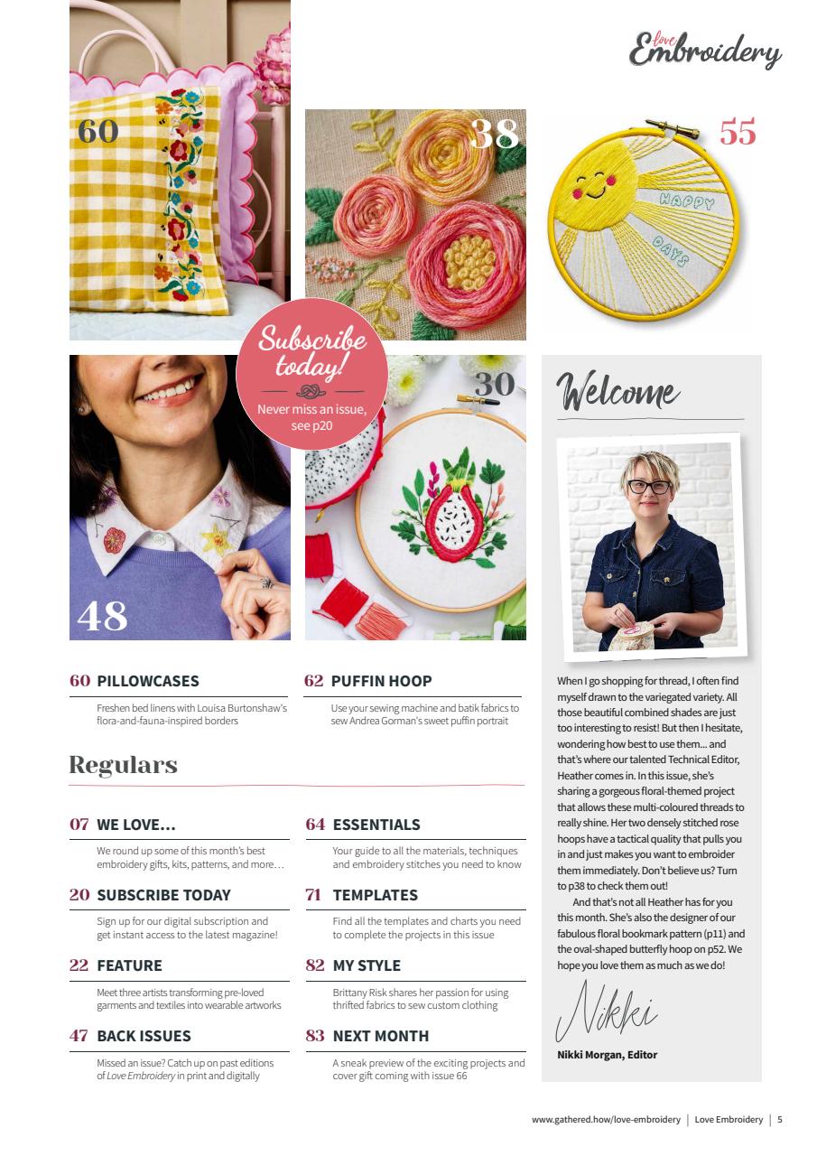 Love Embroidery Preview Pages