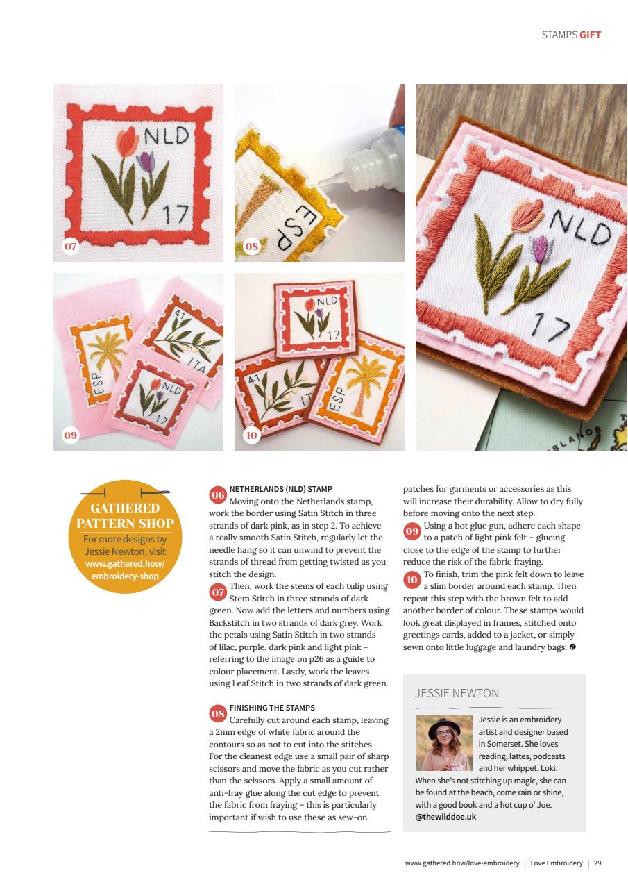 Love Embroidery Preview Pages