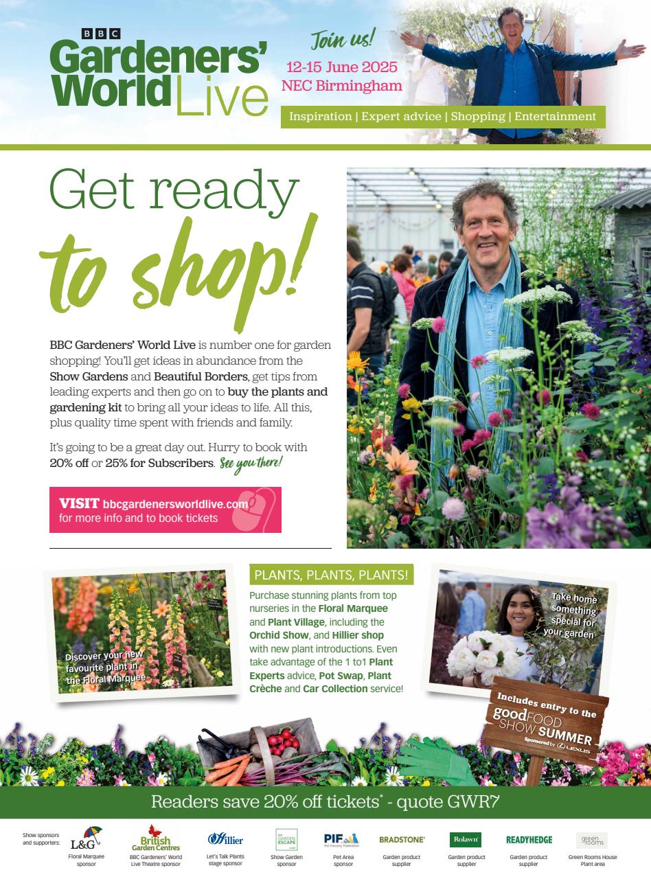 BBC Gardeners’ World Magazine Preview Pages