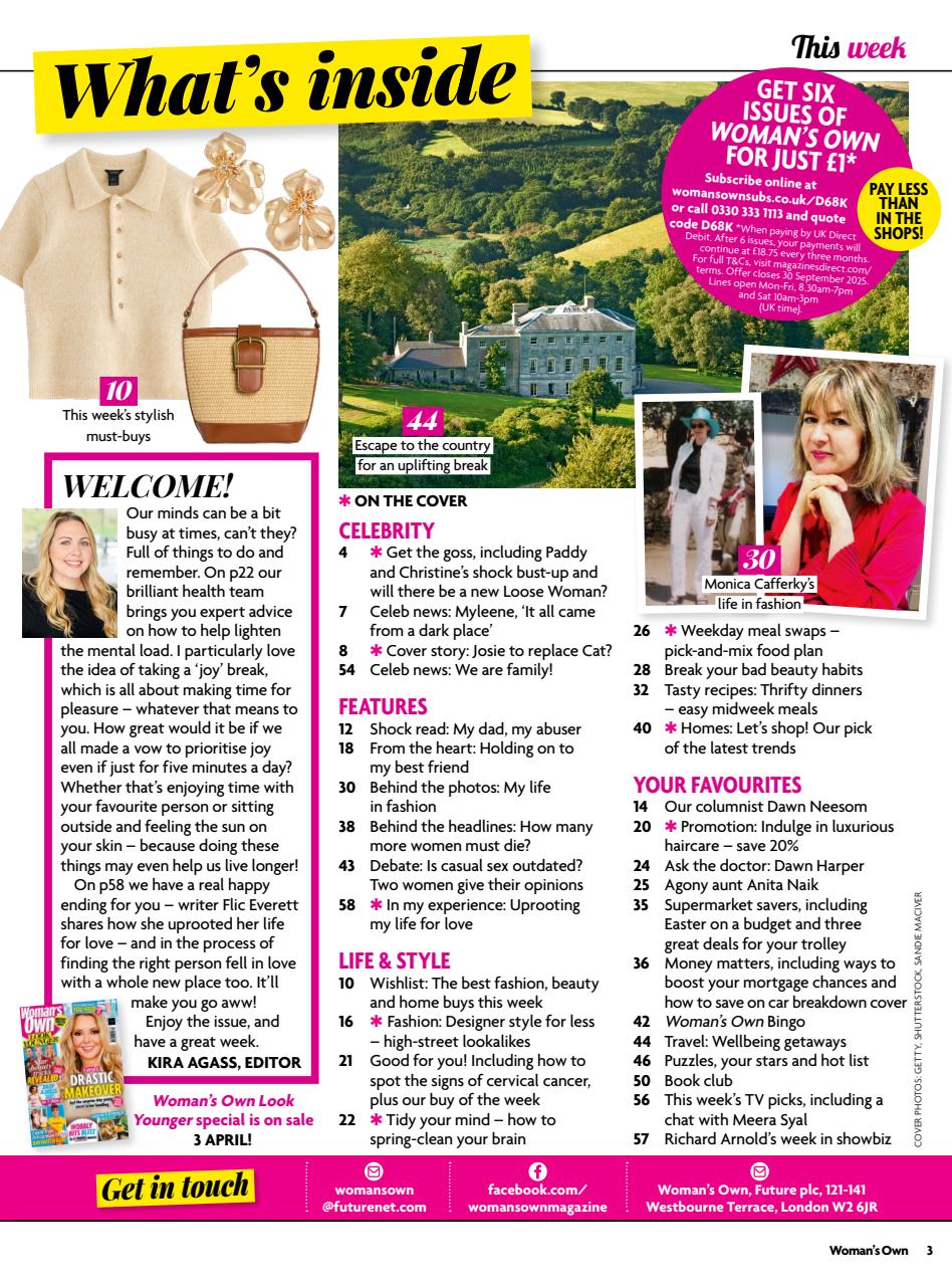 Woman's Own Preview Pages