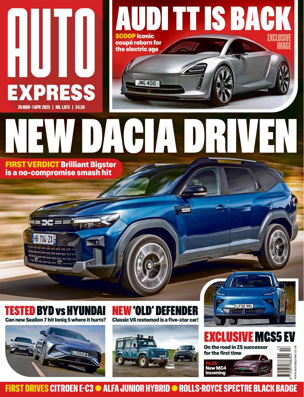 Auto Express Preview Pages
