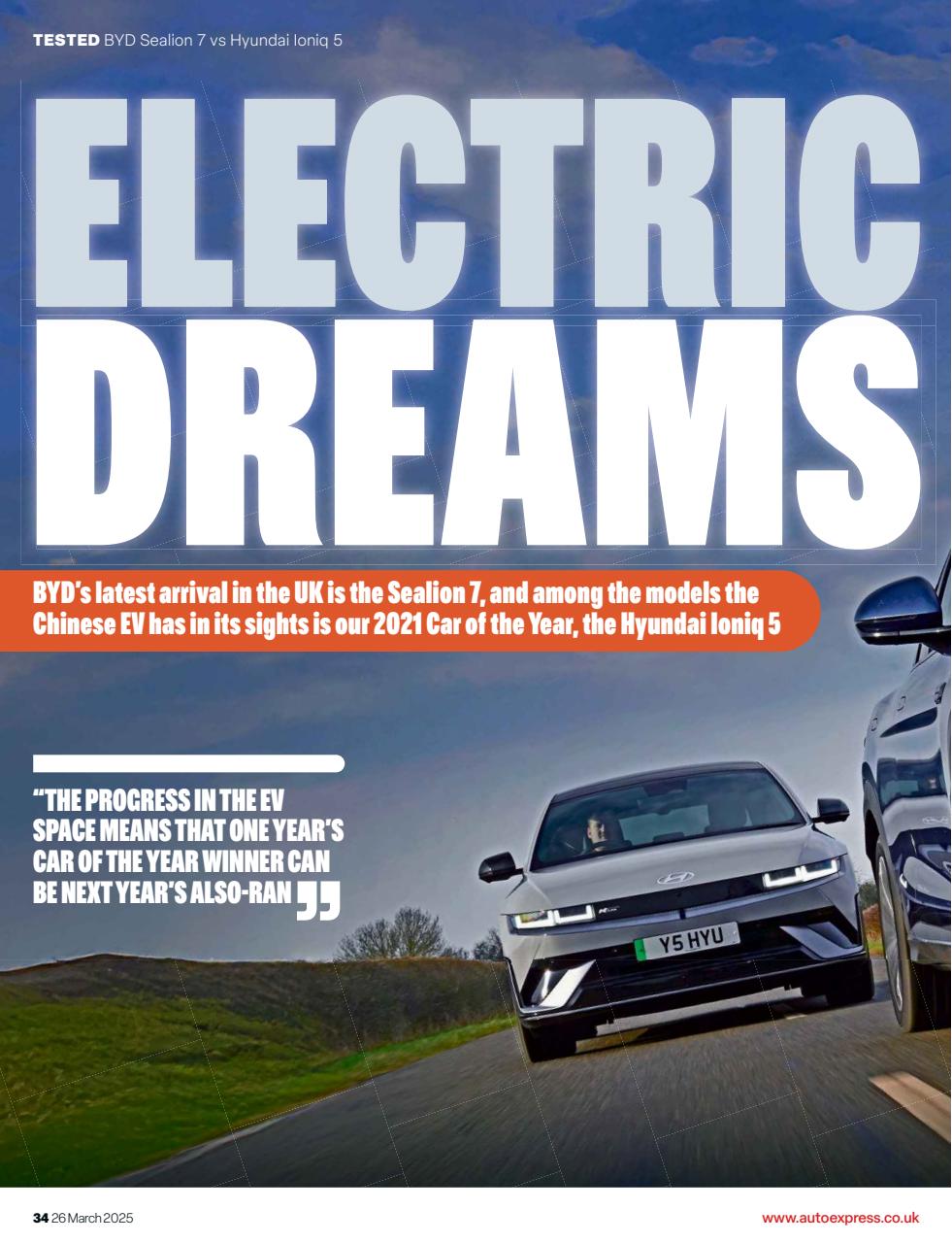 Auto Express Preview Pages