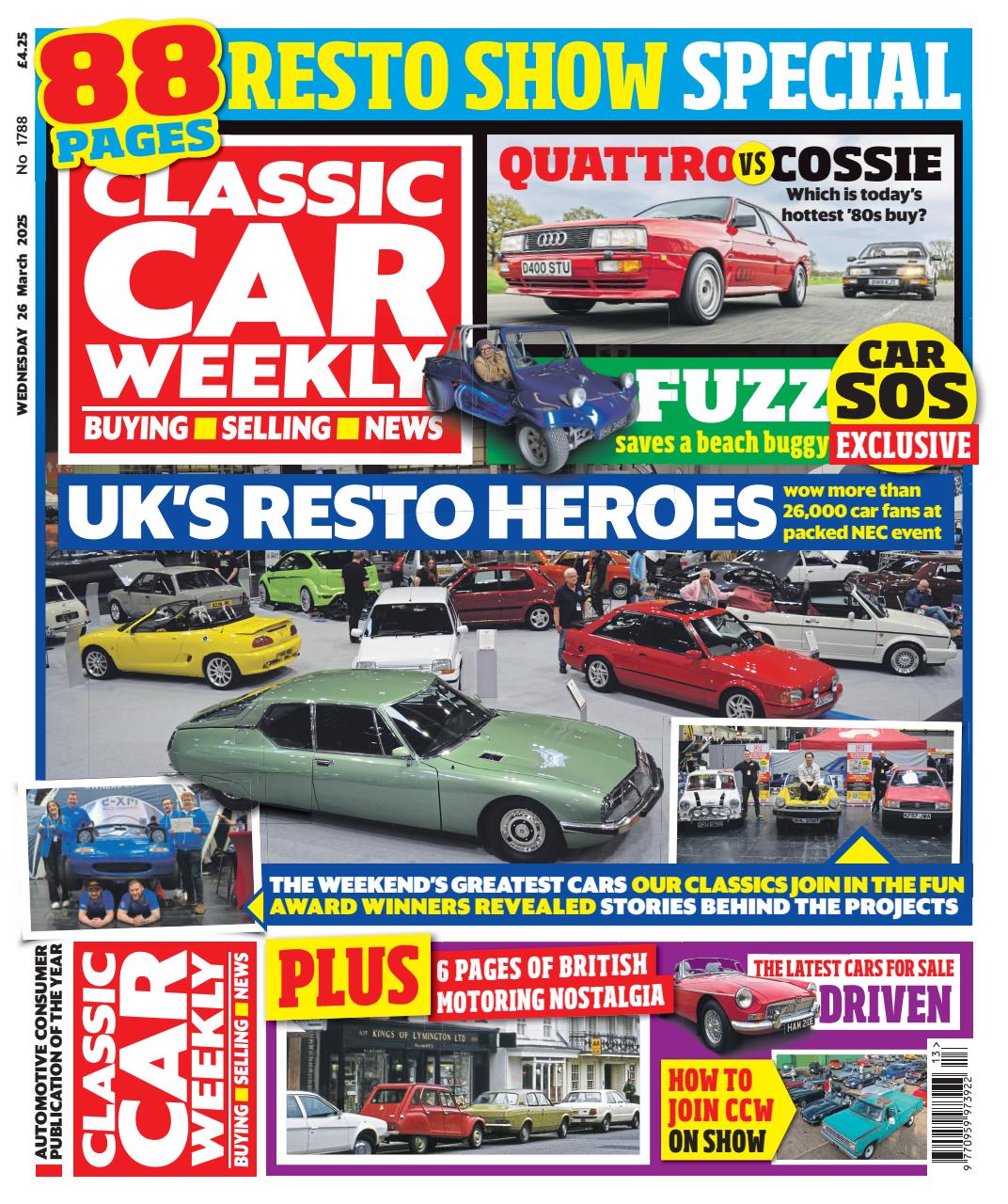 Classic Car Weekly Preview Pages