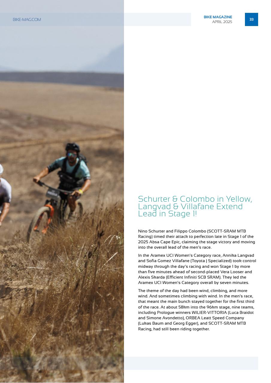 BIKE Magazine Preview Pages