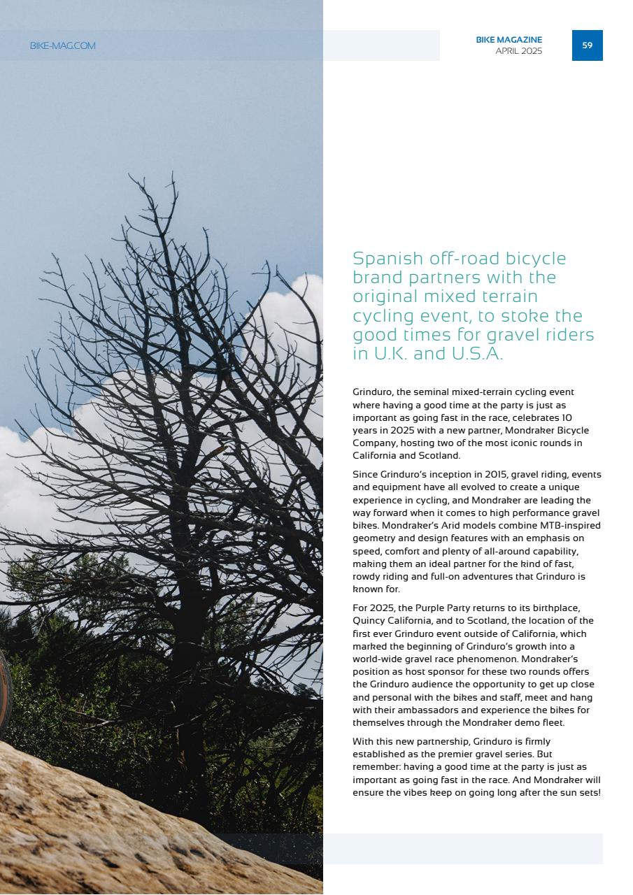 BIKE Magazine Preview Pages