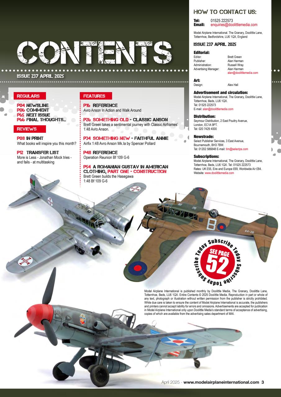 Model Airplane International Preview Pages