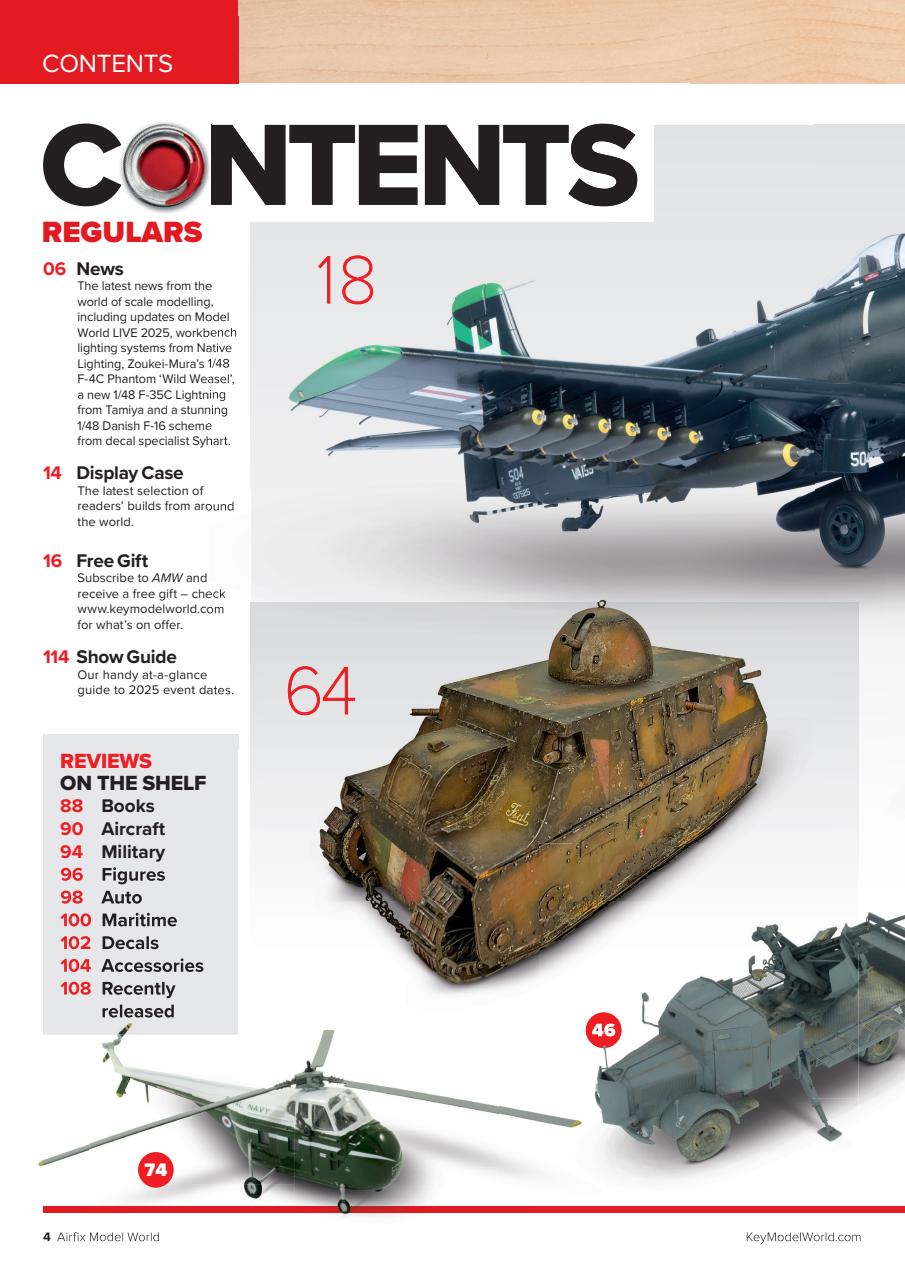 Airfix Model World Preview Pages