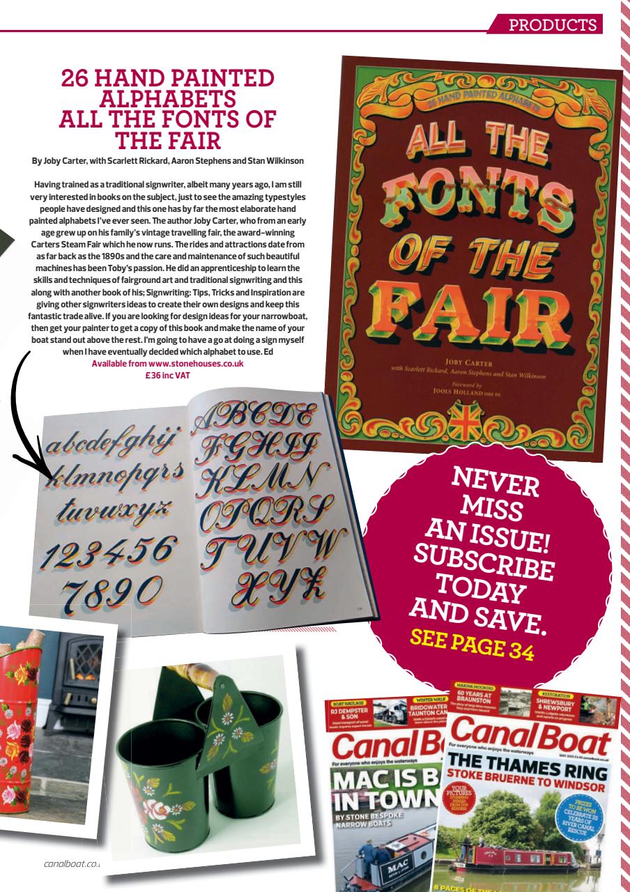 Canal Boat Preview Pages