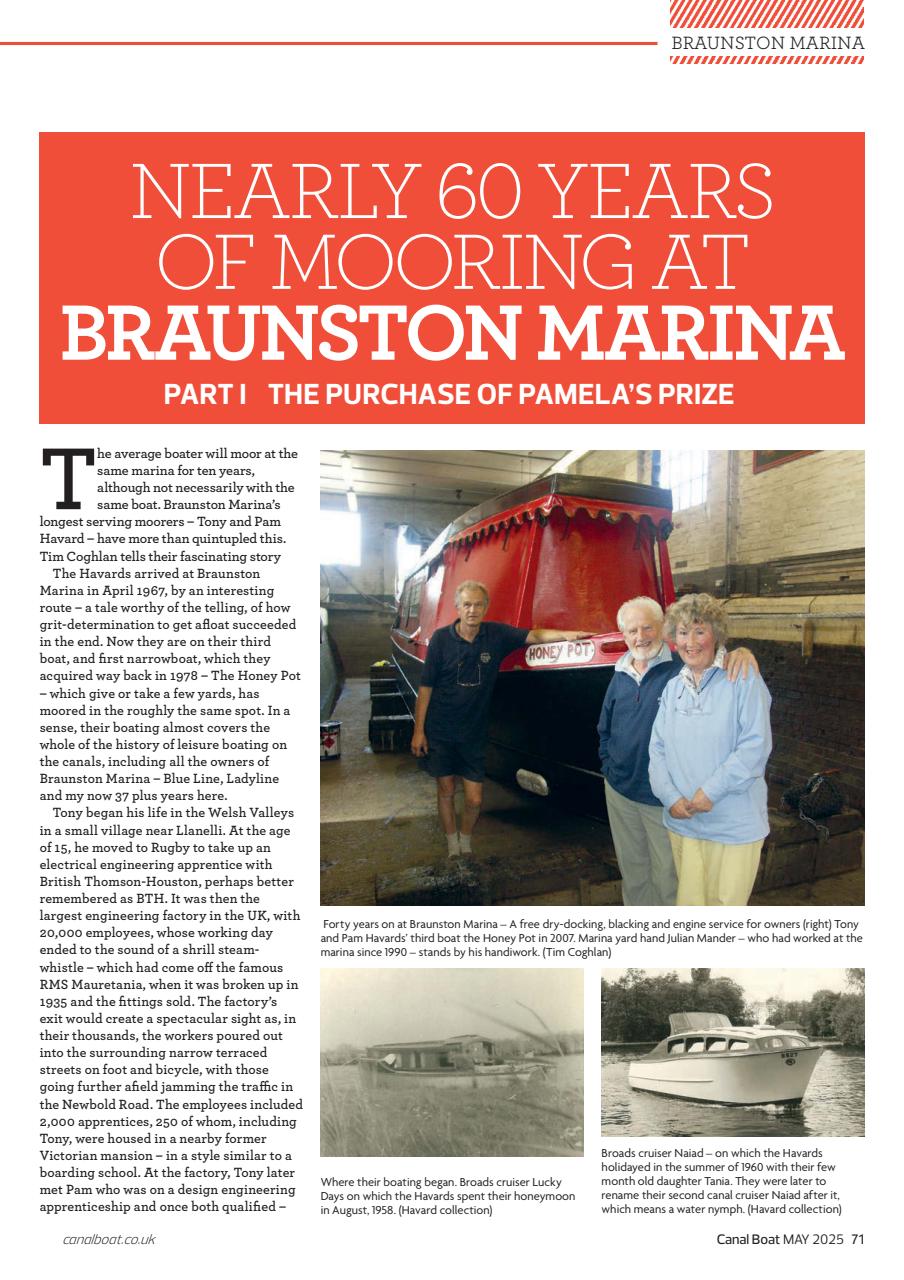 Canal Boat Preview Pages