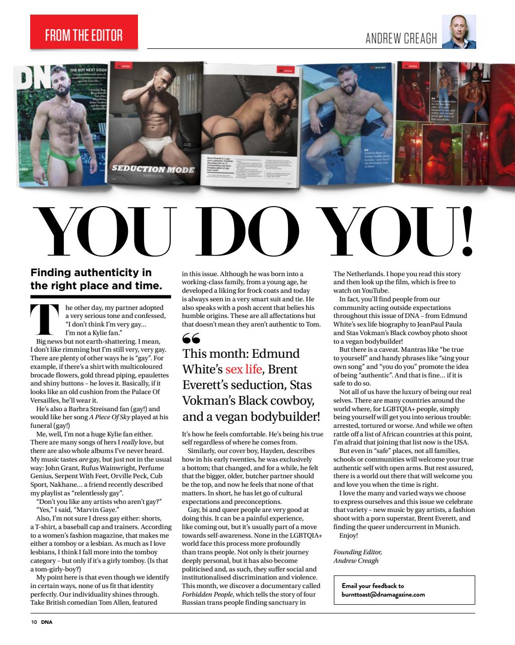 DNA Magazine Preview Pages