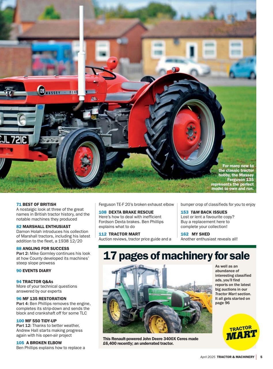 Tractor & Machinery Preview Pages