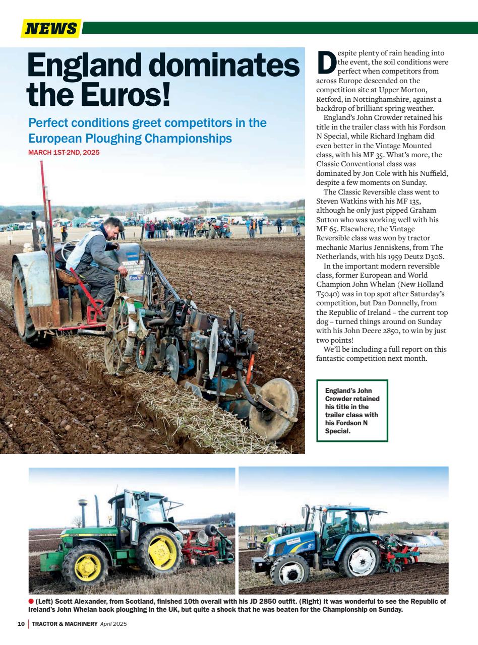 Tractor & Machinery Preview Pages