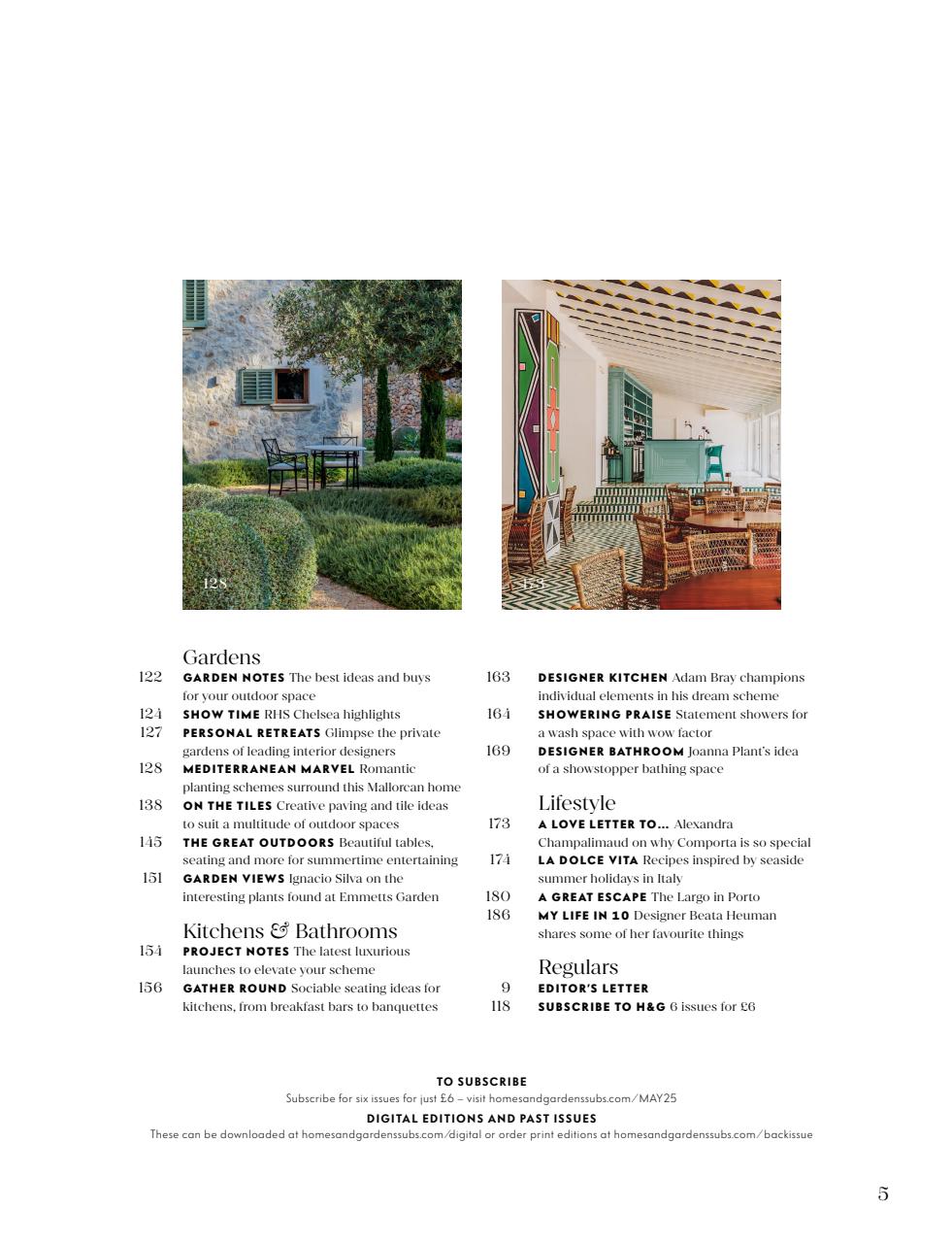 Homes & Gardens Preview Pages
