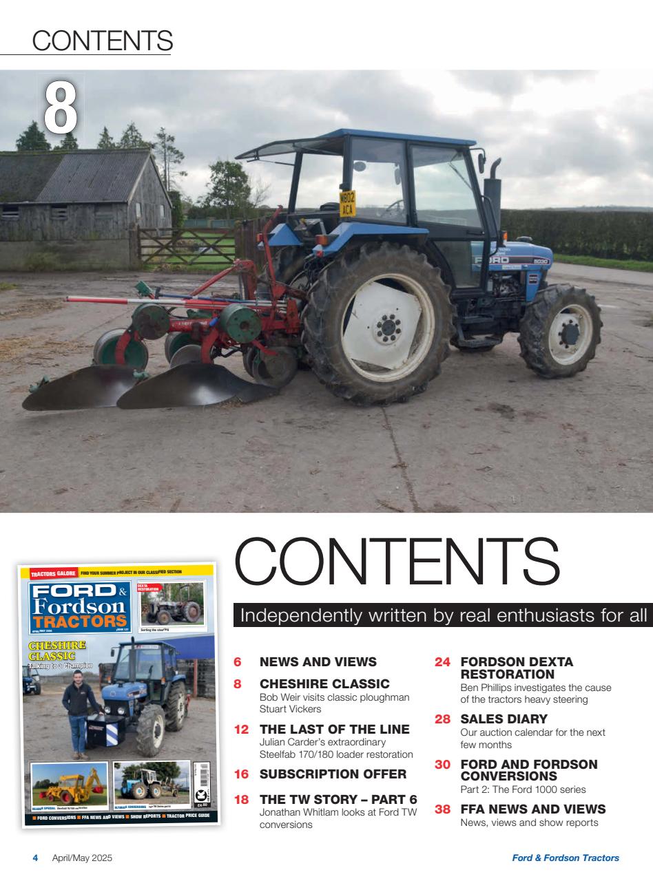 Ford & Fordson Preview Pages