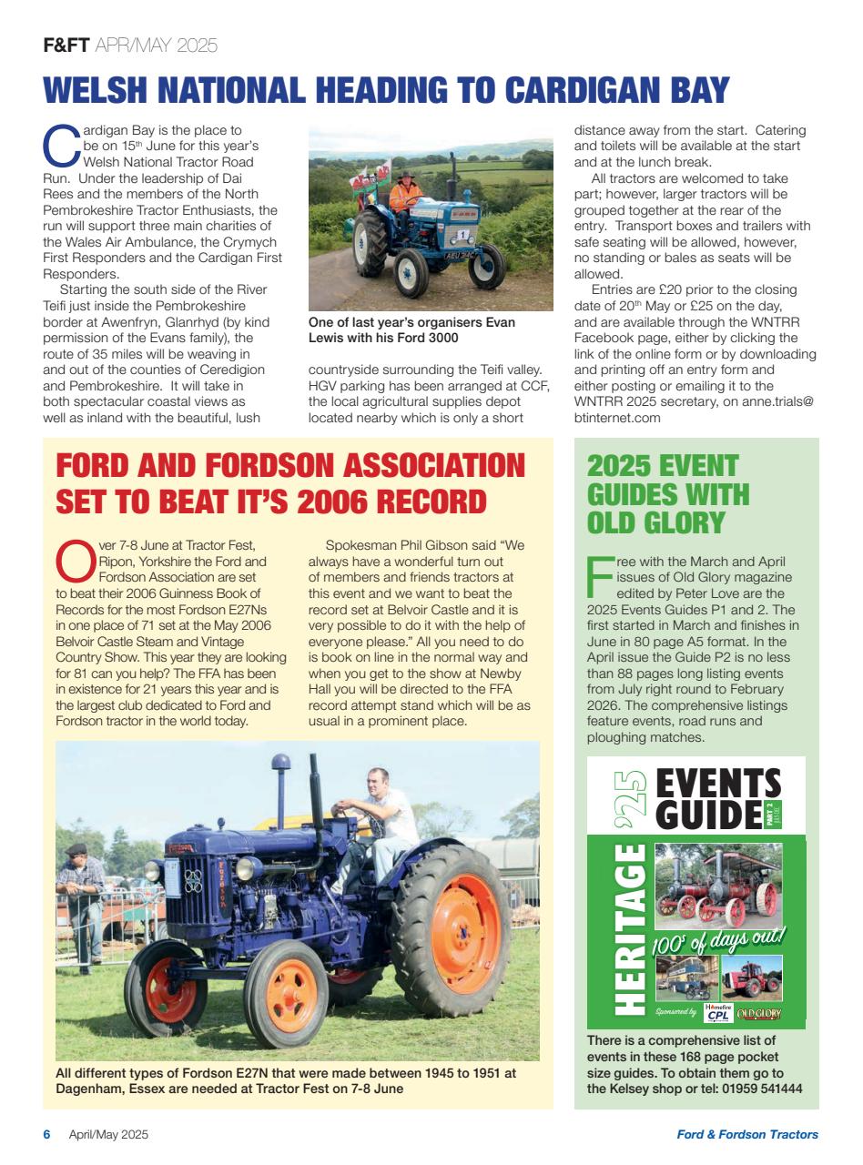 Ford & Fordson Preview Pages