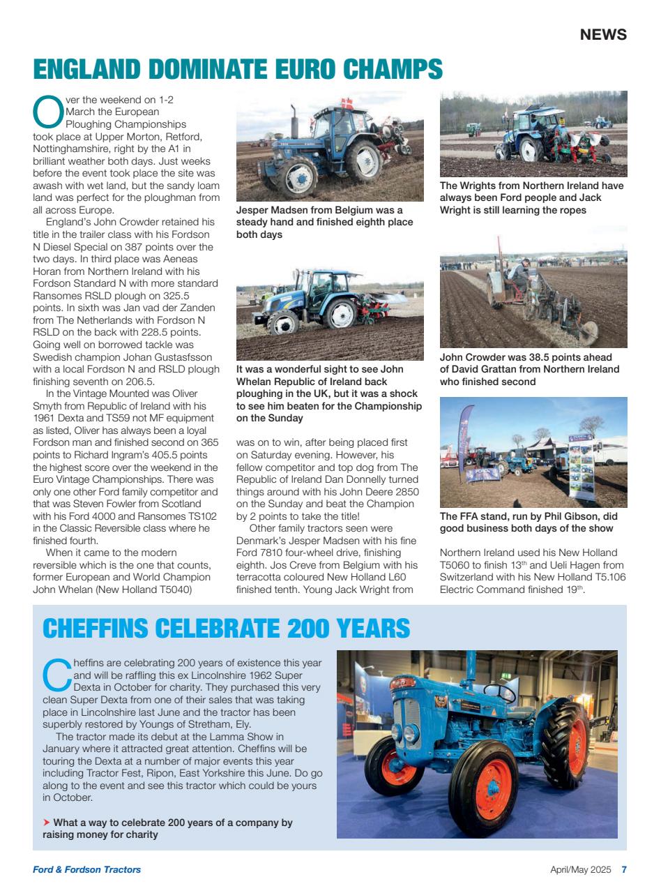 Ford & Fordson Preview Pages