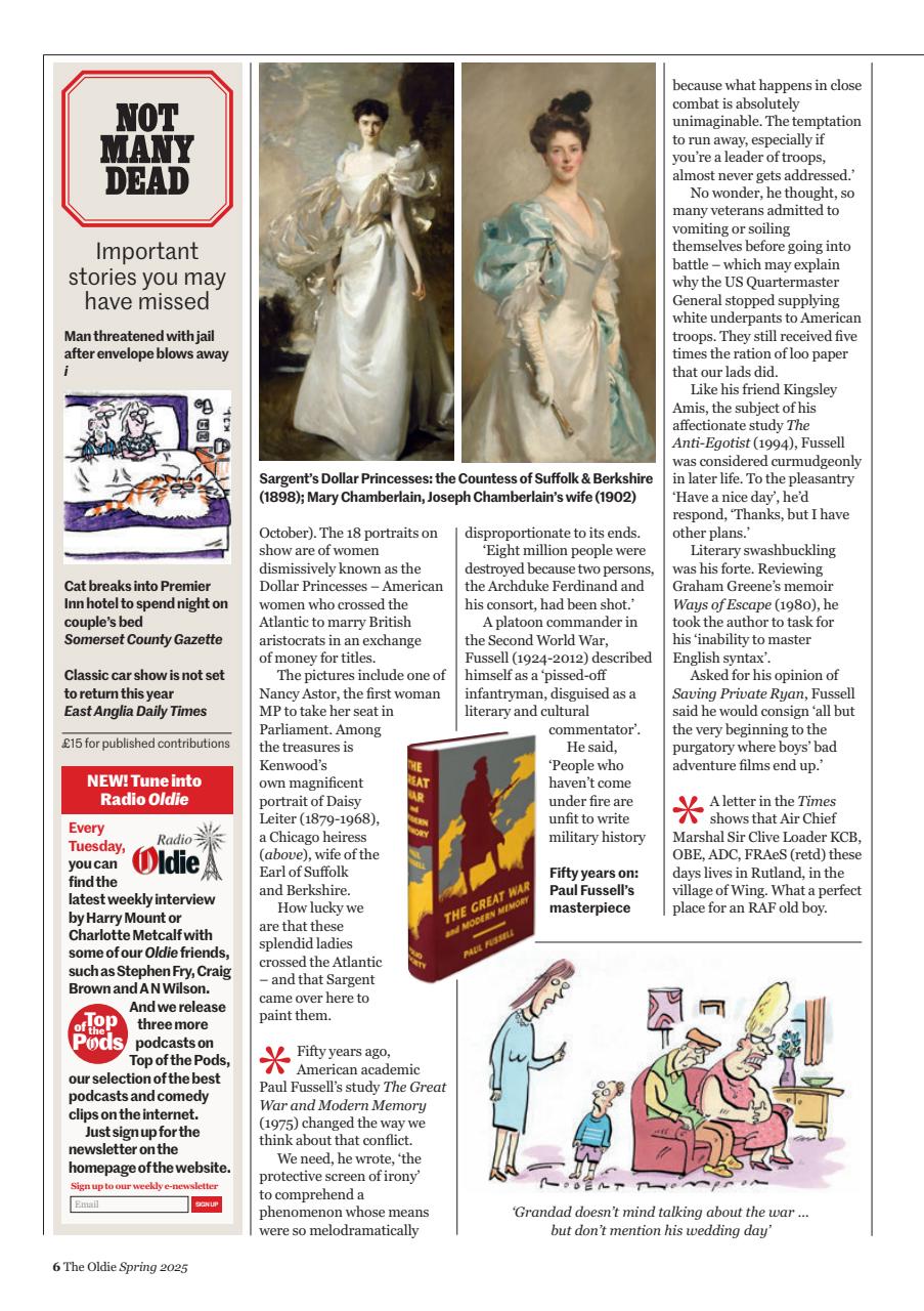 The Oldie Preview Pages