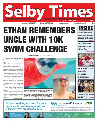 Selby Times issue 