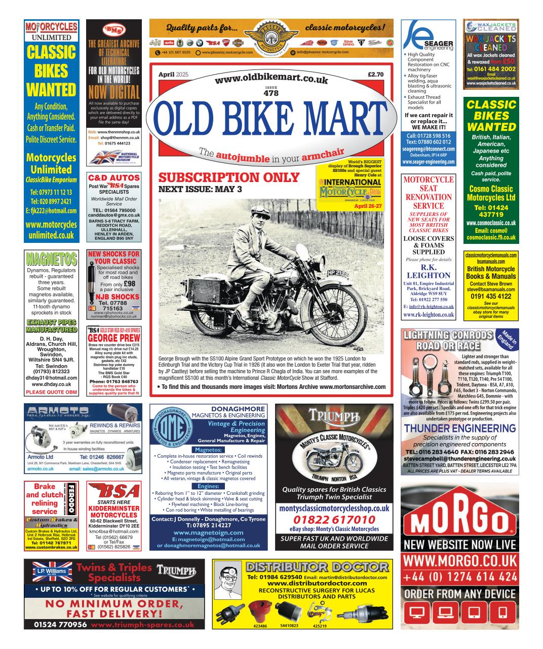 Old Bike Mart Preview Pages