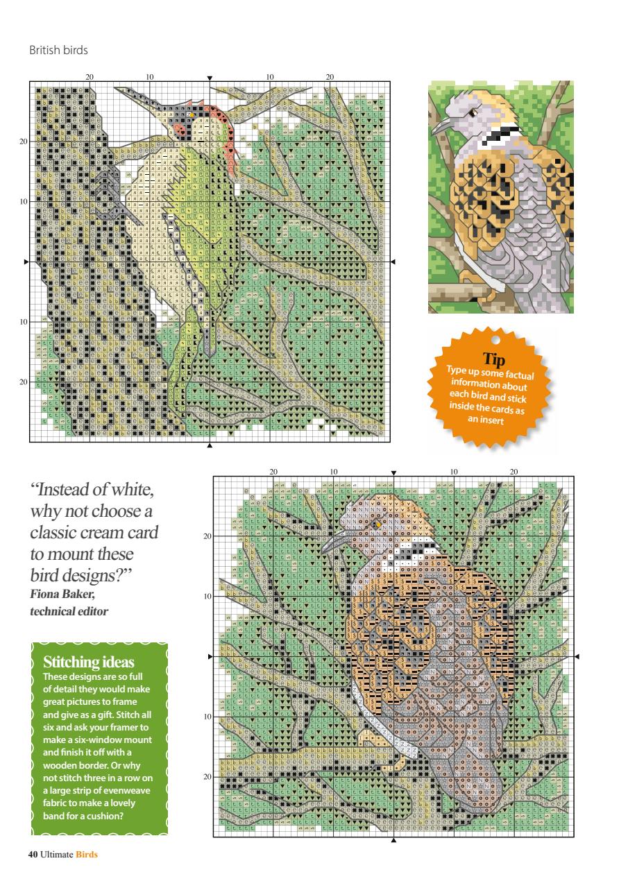 The World of Cross Stitching Preview Pages