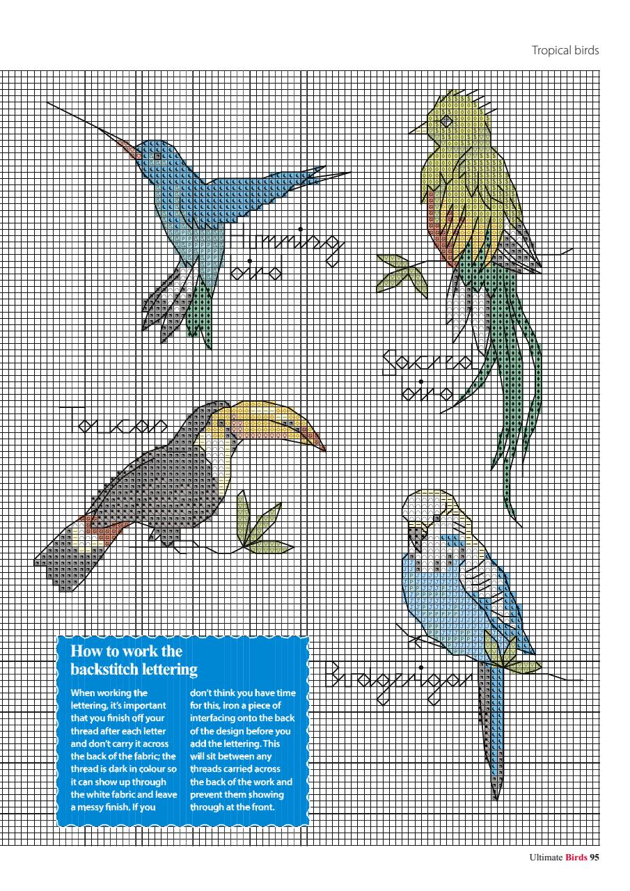 The World of Cross Stitching Preview Pages