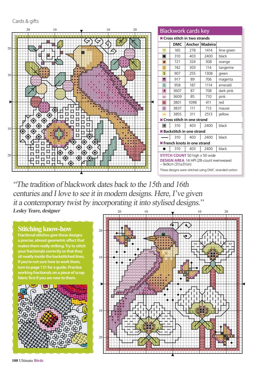 The World of Cross Stitching Preview Pages