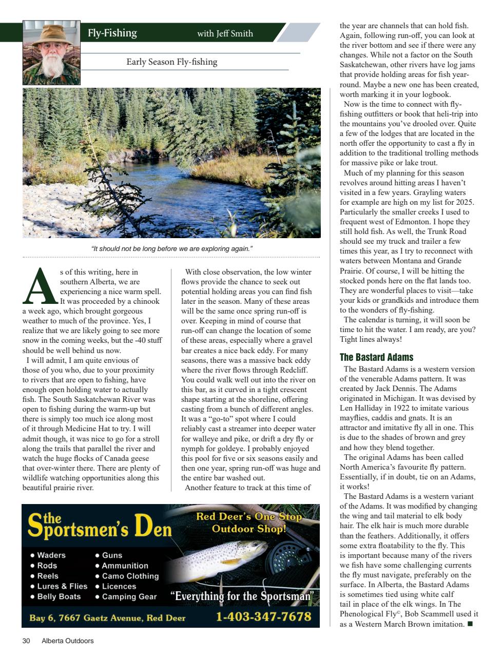 Alberta Outdoors Preview Pages