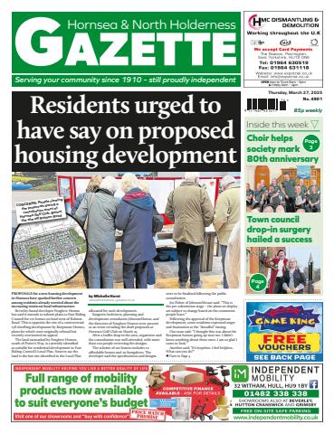 Hornsea Gazette March 27, 2025 issue Hornsea Gazette March 27, 2025