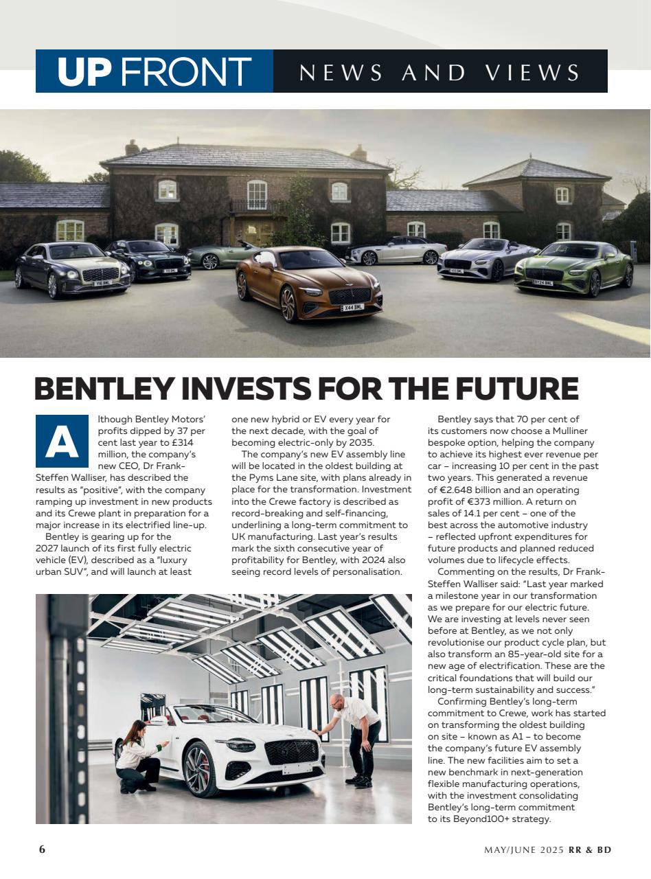 Rolls-Royce & Bentley Driver Preview Pages